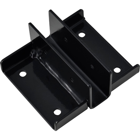Global Industrial Bracket For Computer Accessories, 5inW, Black 493573